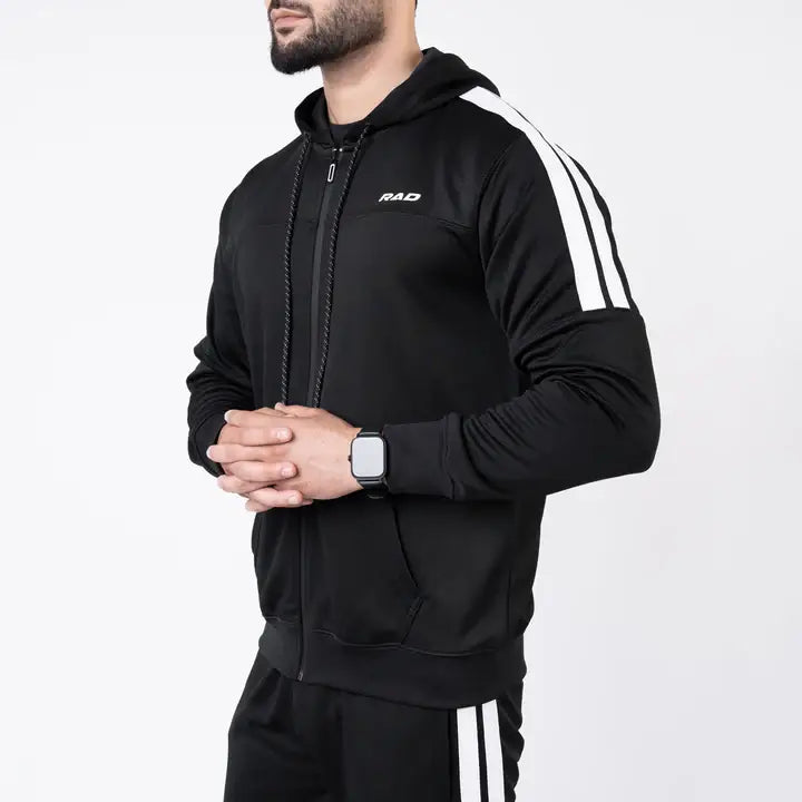 Paneled Stripe Tracksuit