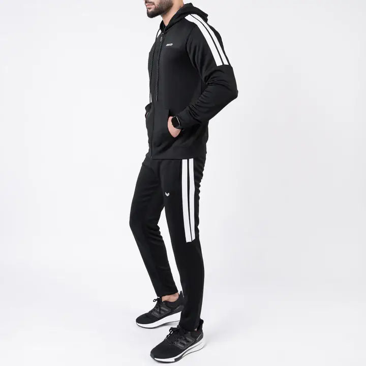 Paneled Stripe Tracksuit